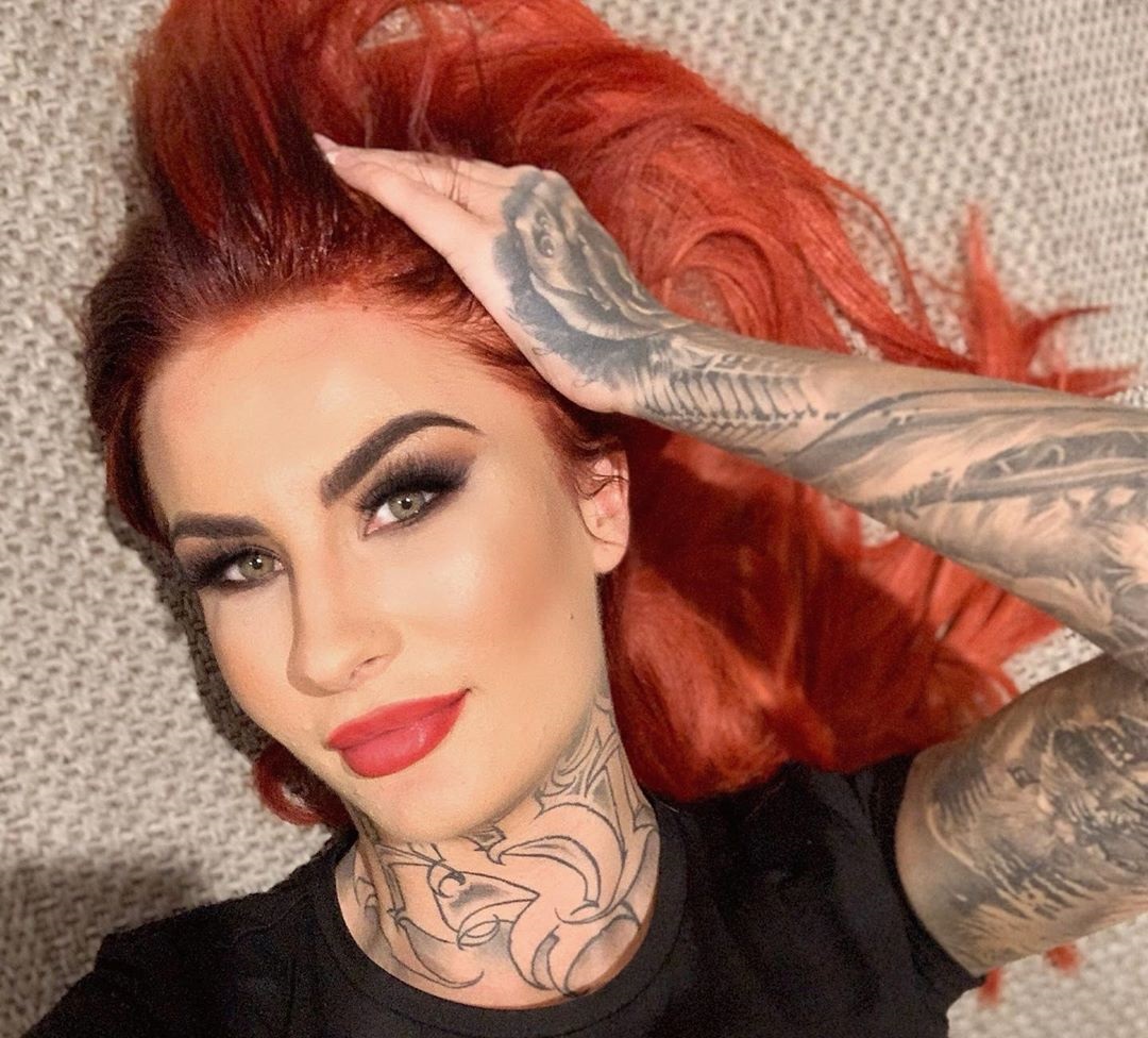 Tattooed katia 8 hottest pics, tattooed katia 8 instagram